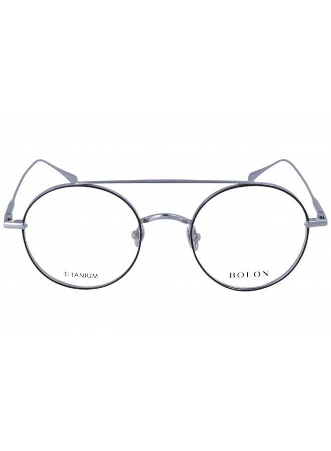BOLON Oval Shape Sunglasses BJ1309 B11 50 - Lens Size: 50 mm - Black/Lead - Image 1