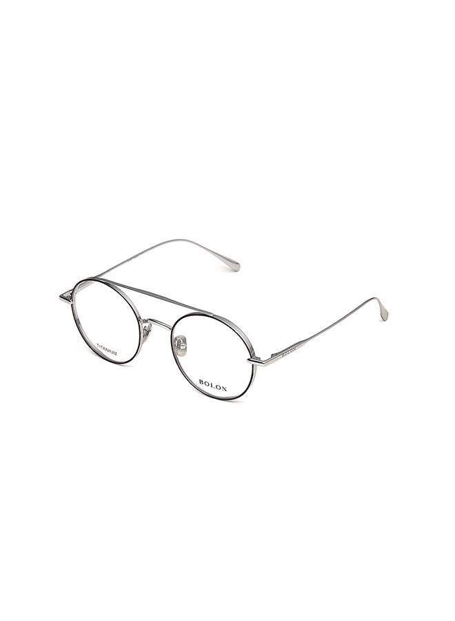 BOLON Oval Shape Sunglasses BJ1309 B11 50 - Lens Size: 50 mm - Black/Lead - Image 2