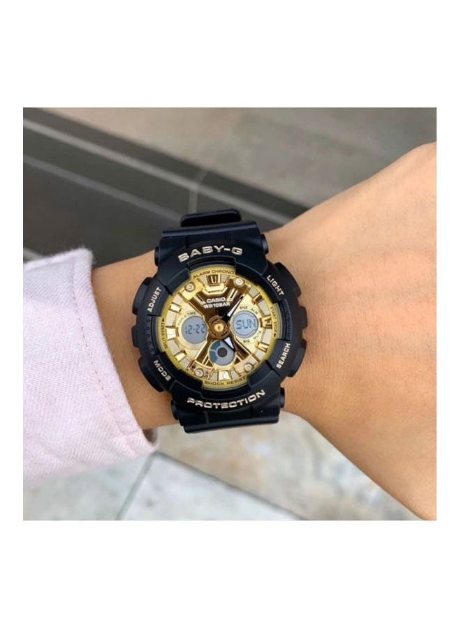 CASIO - Women's Resin Analog-Digital Watch BA-130-1A3DR - Image 1