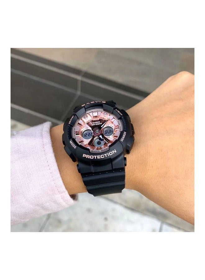 كاسيو ساعة راتنجية تناظرية رقمية BA-130-1A4DR - Image 2