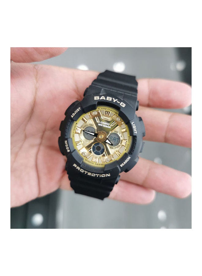 CASIO - Women's Resin Analog-Digital Watch BA-130-1A3DR - Image 1
