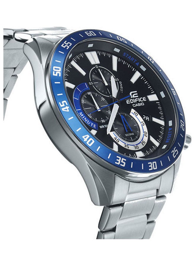 كاسيو ساعة كرونوغراف من الفولاذ المقاوم للصدأ EFV-620D-1A2VUDF - Image 2