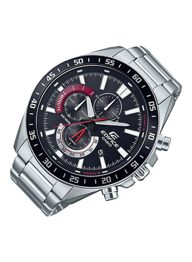 كاسيو ساعة كرونوغراف من الفولاذ المقاوم للصدأ EFV-620D-1A4VUDF - Image 3