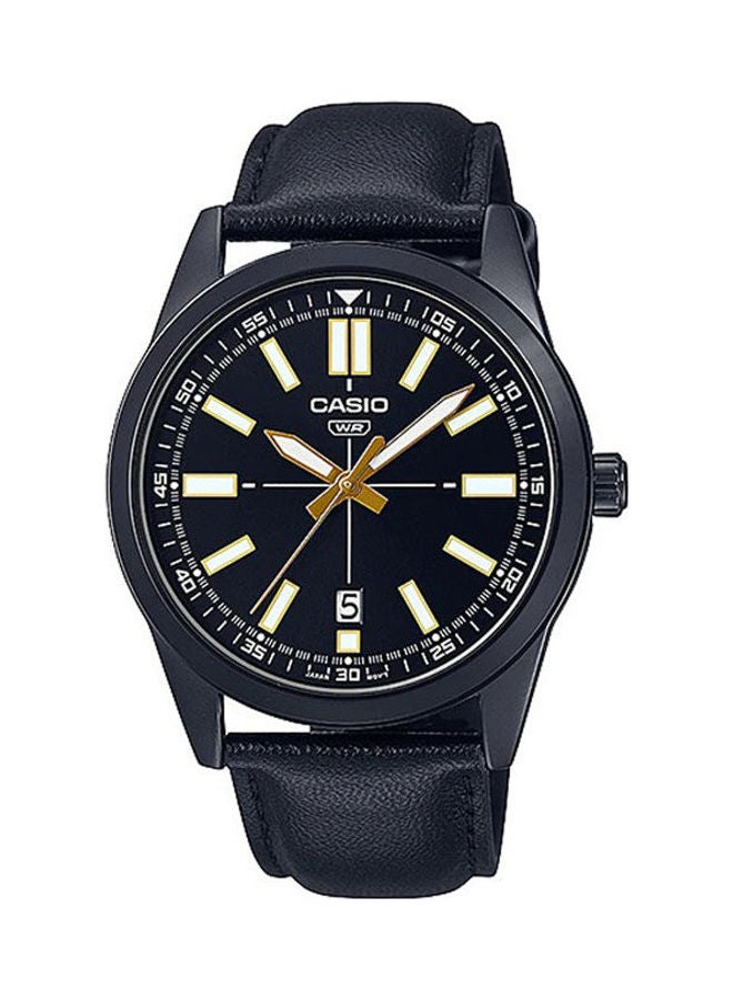 كاسيو ساعة تناظرية من الراتنج MTP-VD02BL-1EUDF - Image 1
