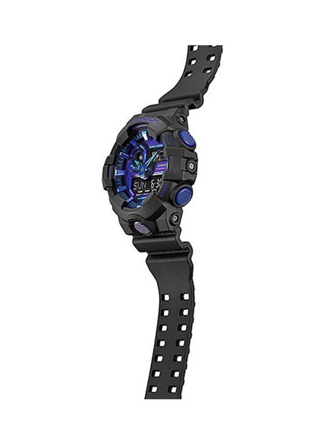 كاسيو ساعة تناظرية ورقمية من الراتنج GA-700VB-1ADR - Image 2
