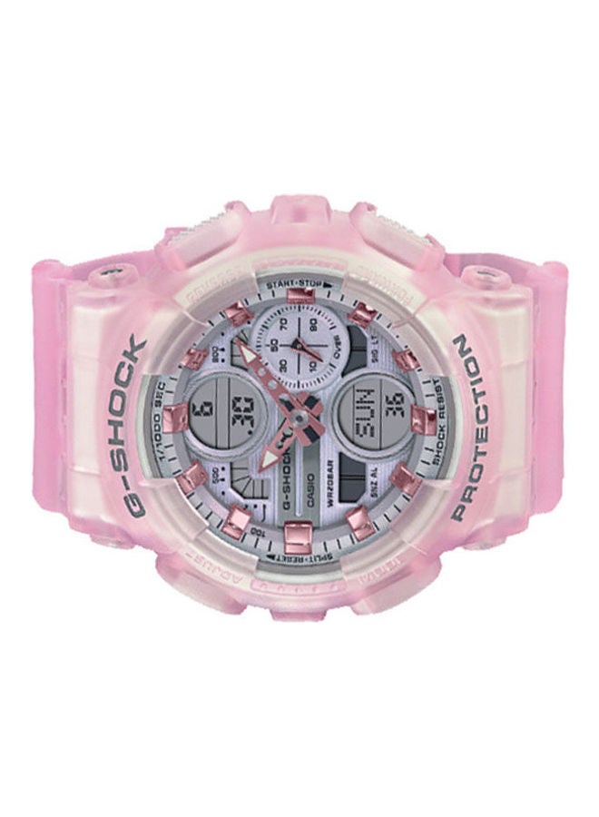 CASIO Women's Resin Analog-Digital Watch GMA-S140NP-4ADR - Image 2