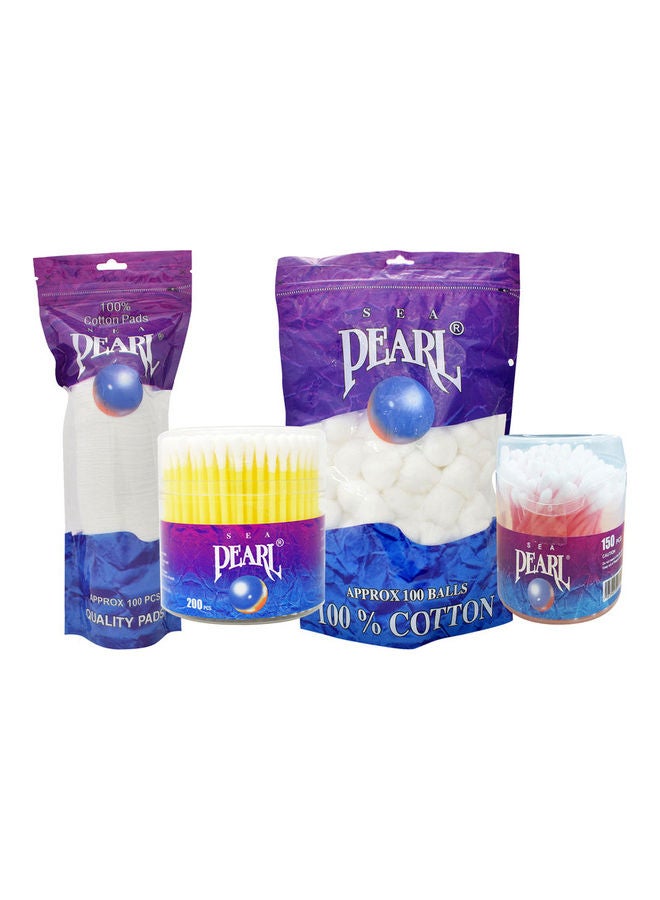 Sea Pearl Assorted Value Cotton Pack White 500grams 