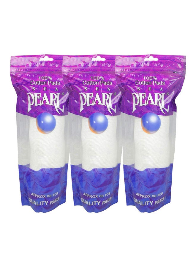 Sea Pearl - Cosmetic Pads White 140grams - Image 1