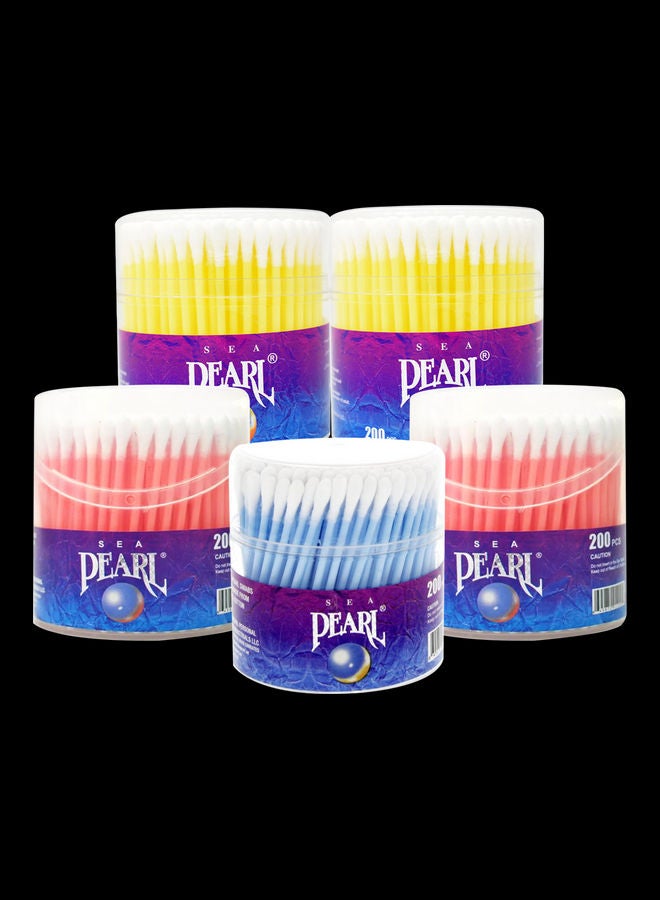 Sea Pearl Cotton Buds White 50grams 