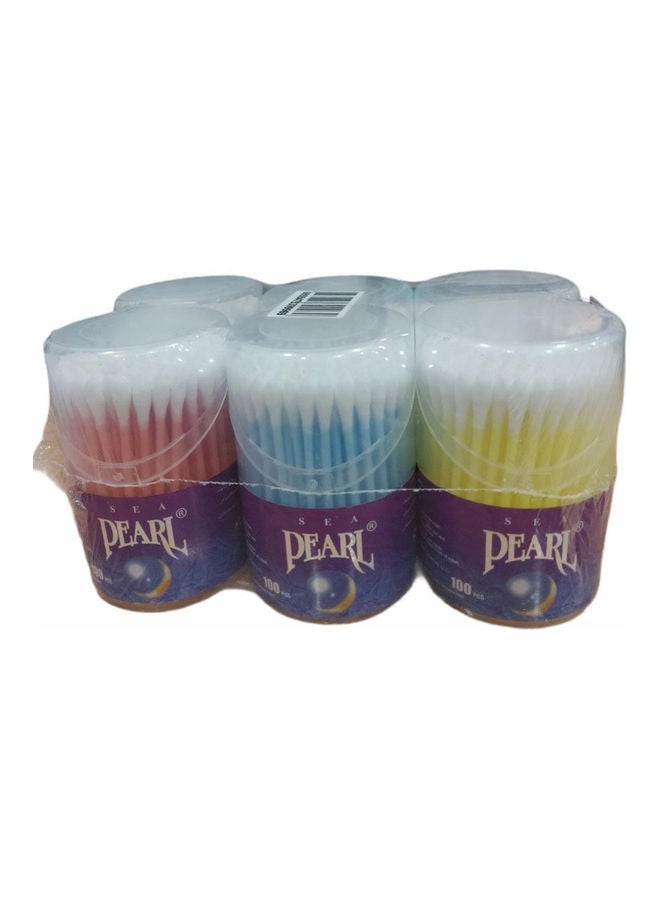 Sea Pearl Cotton Swabs White 50grams 