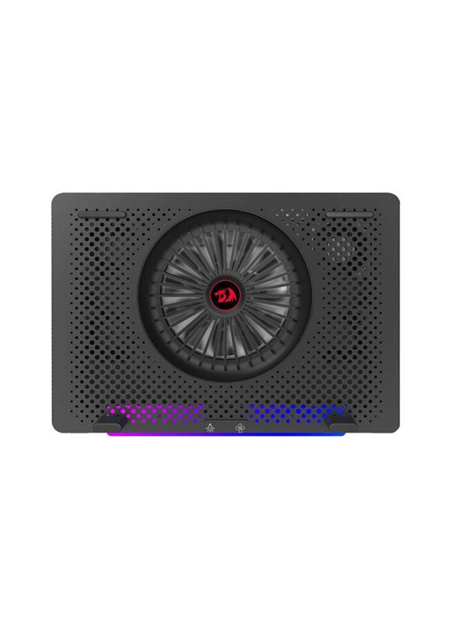 ماركة غير محددة - Gcp500 Ivy Gaming Laptop Rgb Cooling Pad - 5 مراوح هادئة -12-15.6 بوصة - 2*Usb - Image 1