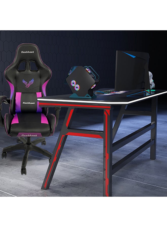 Flash Hawk Gaming Chair Gradient  Black 82x59x32cm Black 82x59x32cm  - Image 3
