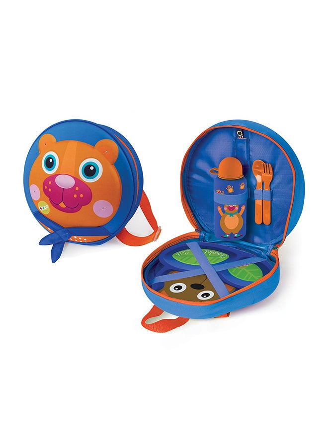 Oops My Starry Backpack - Bear Blue/Orange - Image 5