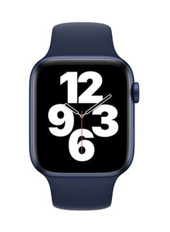 HuHa Replacement Strap Watchband For Apple Watch Series 7 45mm / 6 / SE / 5 / 4 44mm / 3 / 2 / 1 42mm Navy Blue  - Image 2