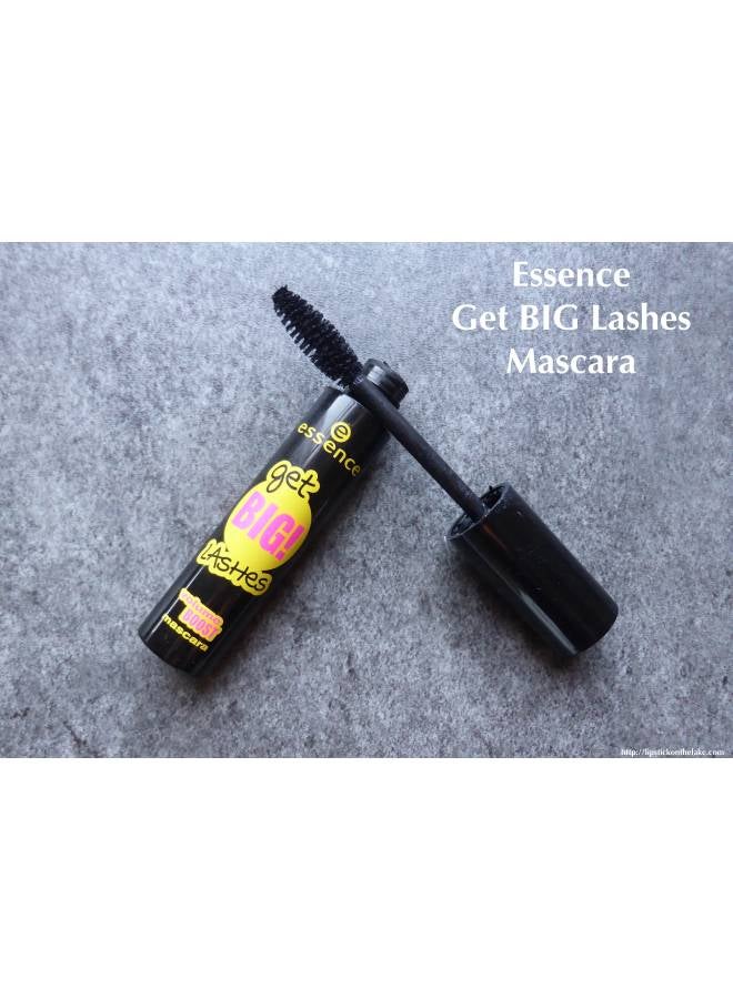 Essence Get Big Lashes Volume Boost Waterproof Mascara Black  - Image 4