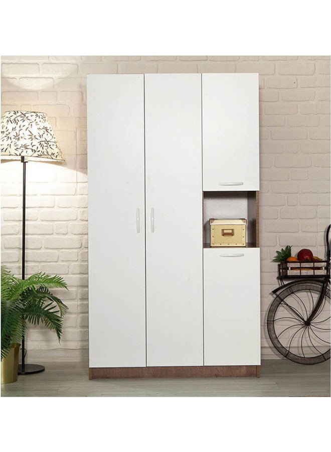 MDF Wardrobe White - Image 1