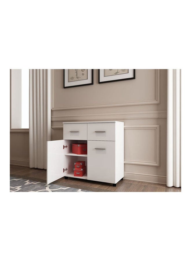 Generic MDF Drawer Unit White 89x85 x 40cm  - Image 1