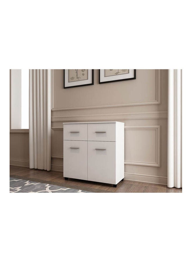 Generic MDF Drawer Unit White 89x85 x 40cm  - Image 2