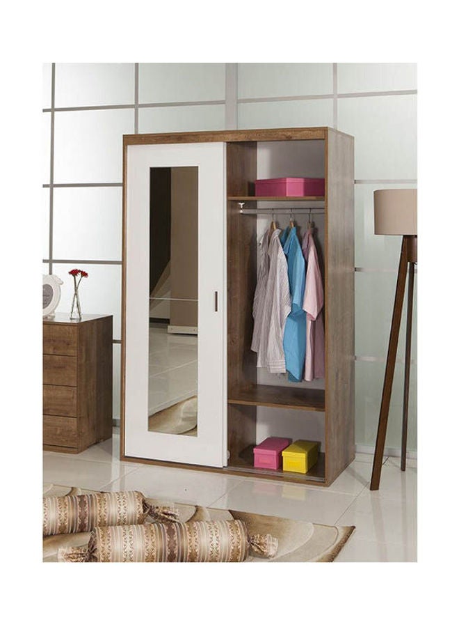 MDF Wardrobe White - Image 2