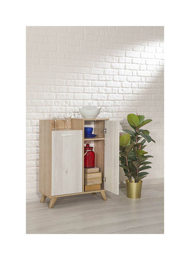 Generic MDF Drawer Unit White 98.5x75.5 x 40cm  - Image 2