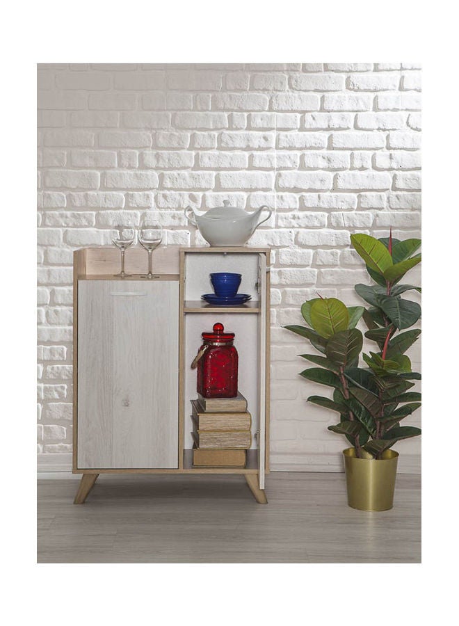 Generic MDF Drawer Unit White 98.5x75.5 x 40cm  - Image 3