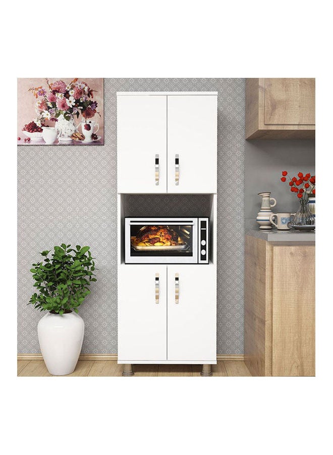 Kitchen Storage Unit White 56x161x32cm