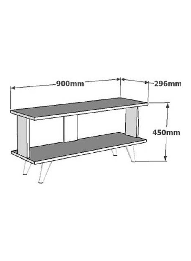 TV Unit Black 90x45x29.6cm - Image 2