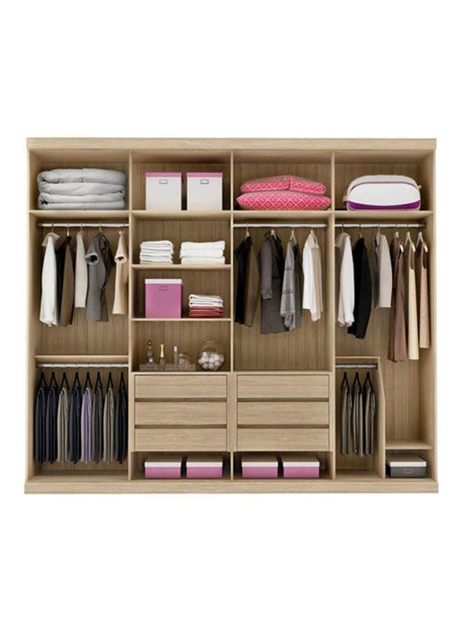 MDF Wardrobe Beige - Image 1