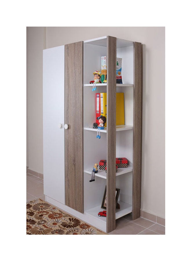 MDF Wardrobe White - Image 1