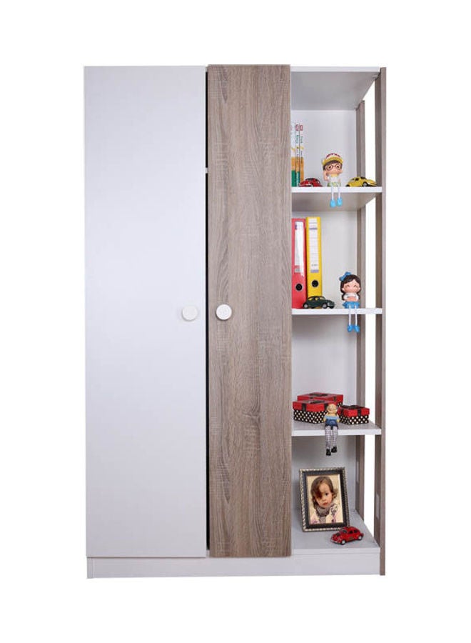 MDF Wardrobe White - Image 4