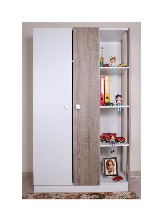 MDF Wardrobe White - Image 2
