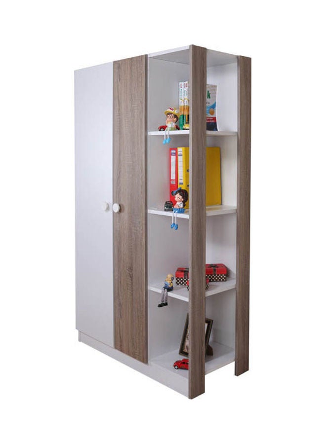 MDF Wardrobe White - Image 5