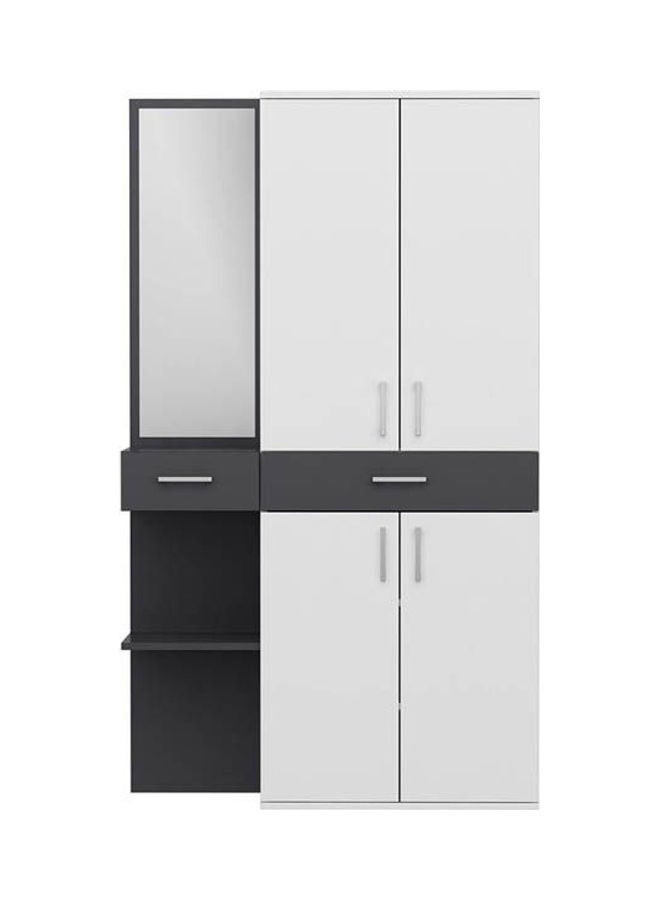 MDF Wardrobe White - Image 2