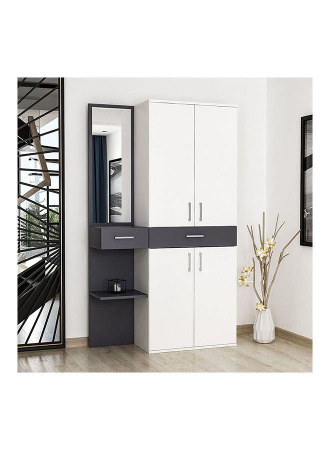 MDF Wardrobe White - Image 1