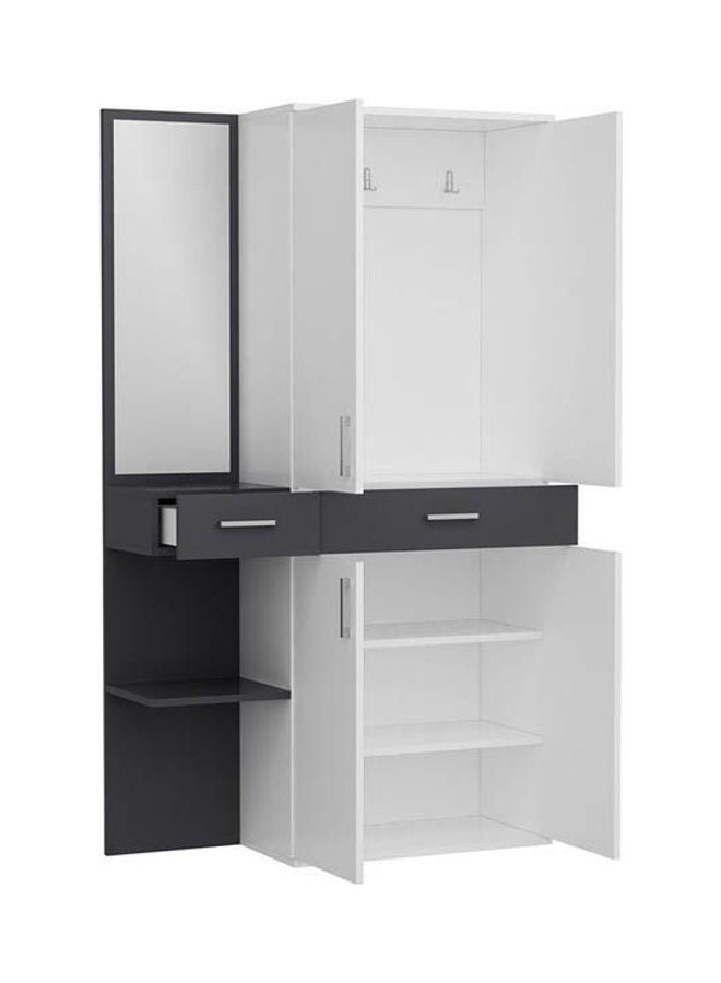 MDF Wardrobe White - Image 4