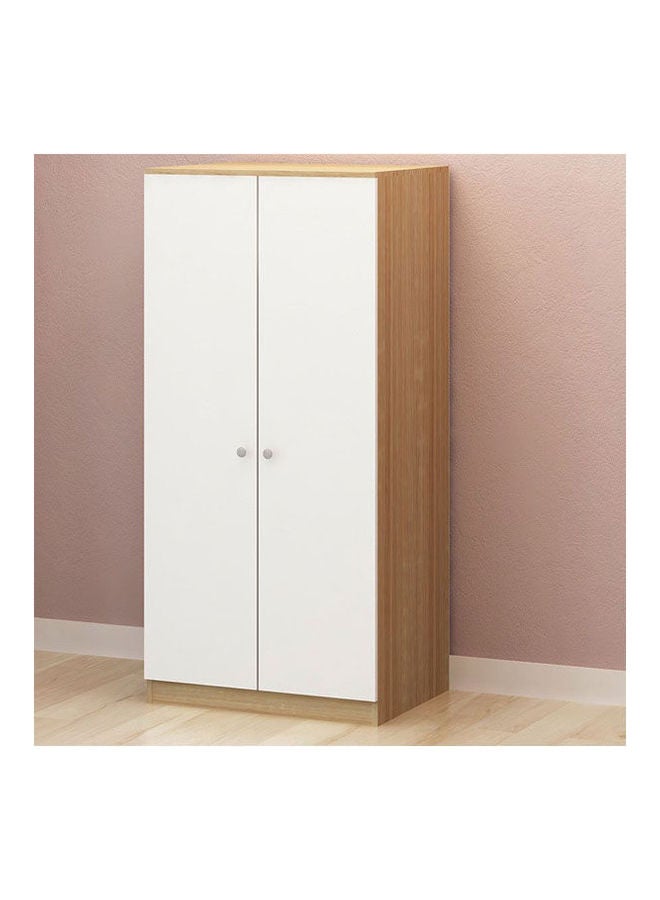 MDF Wardrobe White - Image 1