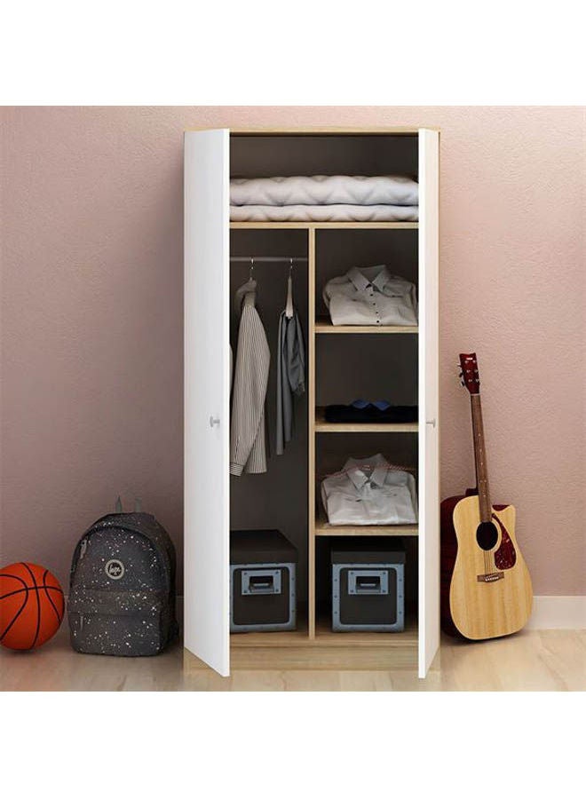 MDF Wardrobe White - Image 4