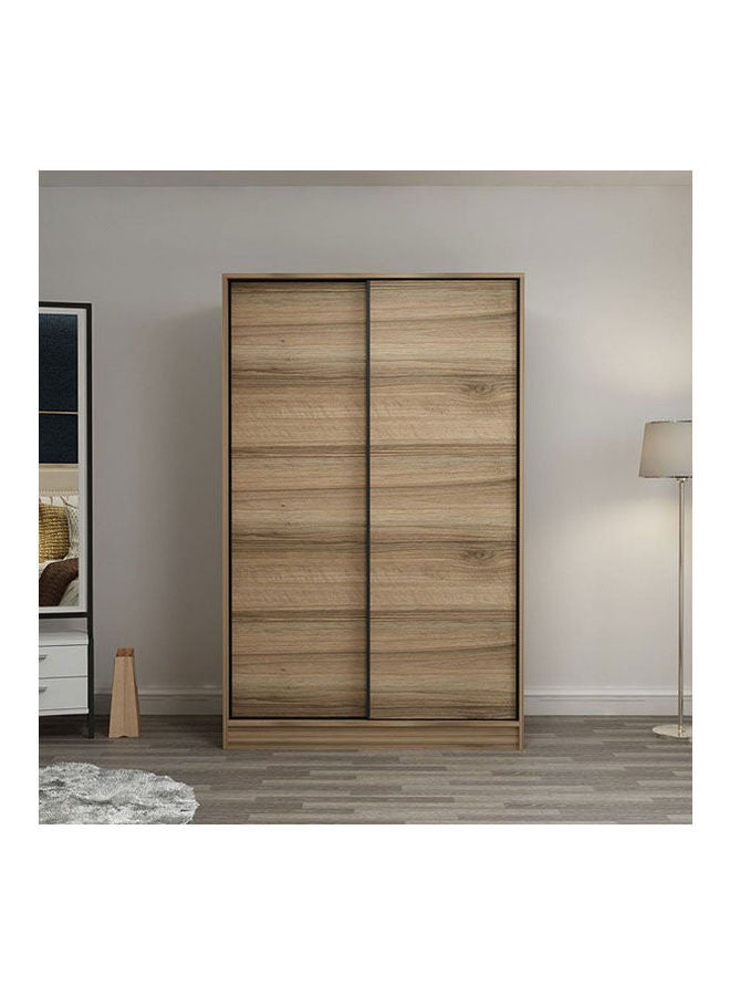 MDF Wardrobe Brown - Image 1
