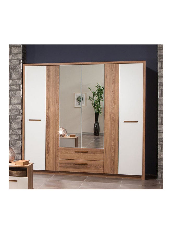 MDF Wardrobe White - Image 1
