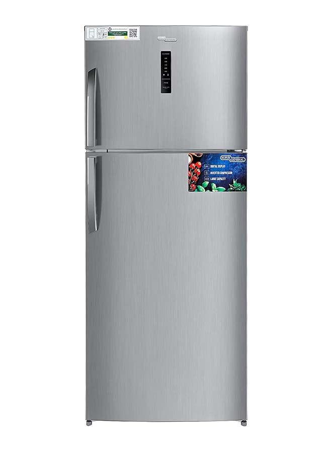 SUPER GENERAL Top Mount Refrigerator 120 W SGR 615I Silver - Image 3
