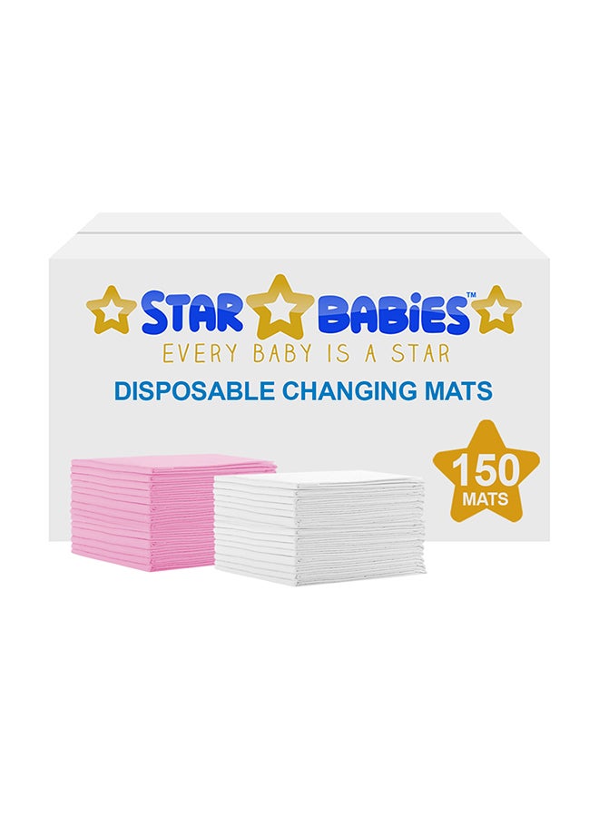 STAR BABiES Disposable Changing Mat, Pack of 150 - Image 1