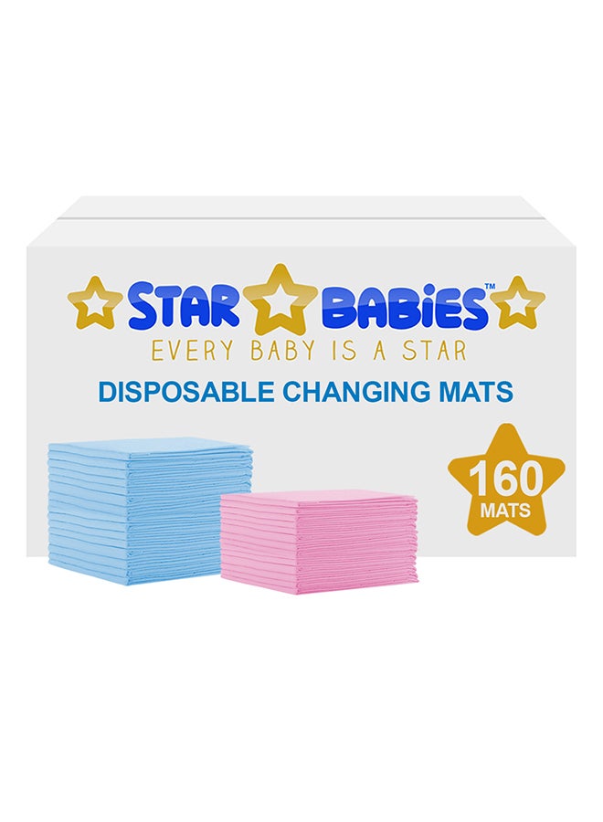 STAR BABiES Disposable Changing Mat, Pack of 160 - Image 1