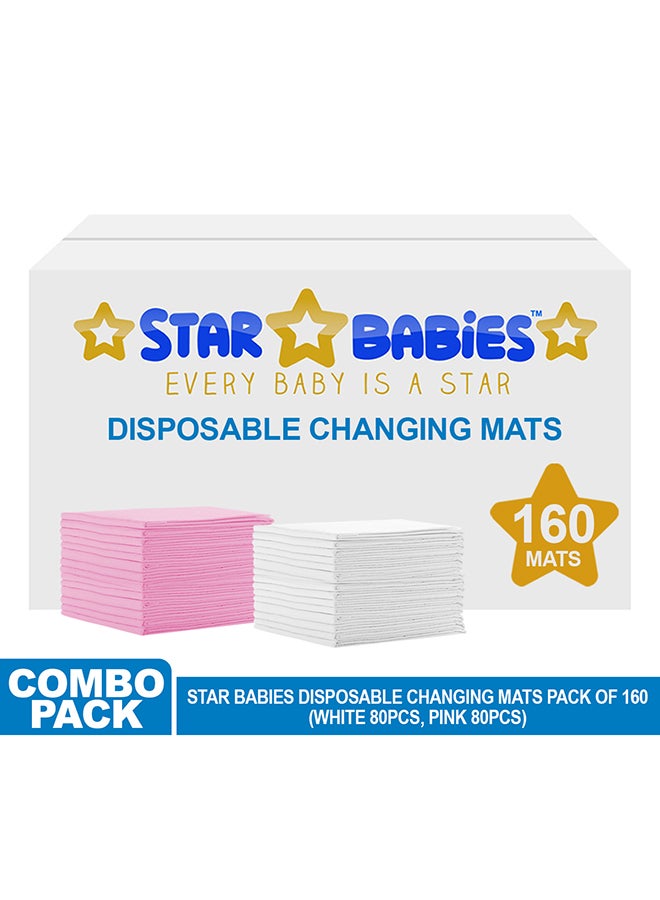 STAR BABiES Disposable Changing Mat, Pack of 160 - Image 2
