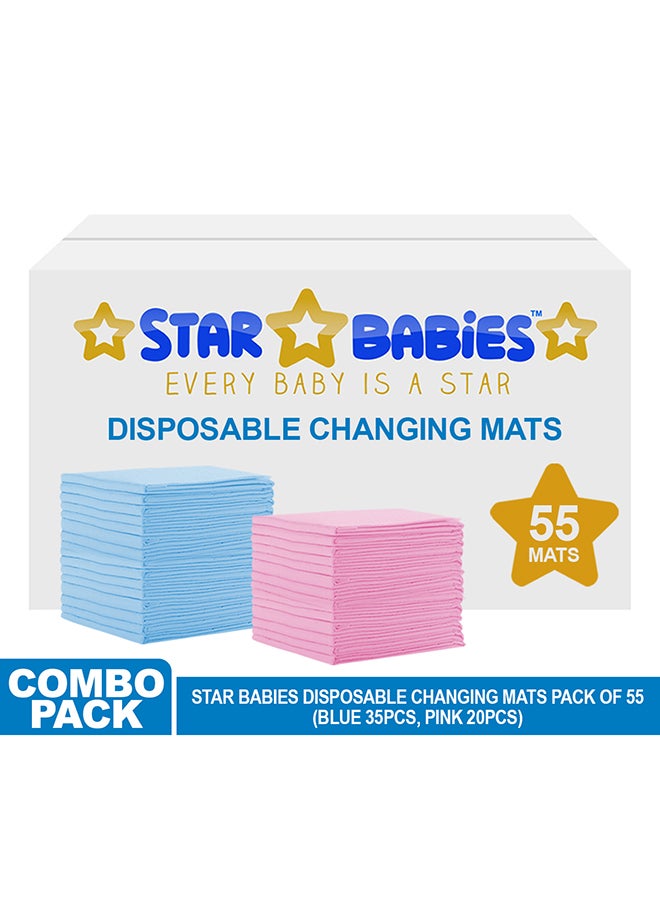 STAR BABiES Disposable Changing Mat, Pack of 55 - Image 2