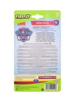 Firefly Paw Patrol 2 Toothbrushes, Beaker And Toothpaste Red/Yellow/Pink 194grams  - Image 2