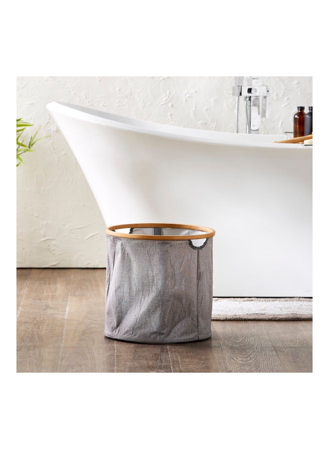 Laundry Hamper Grey 38x38cm  - Image 1