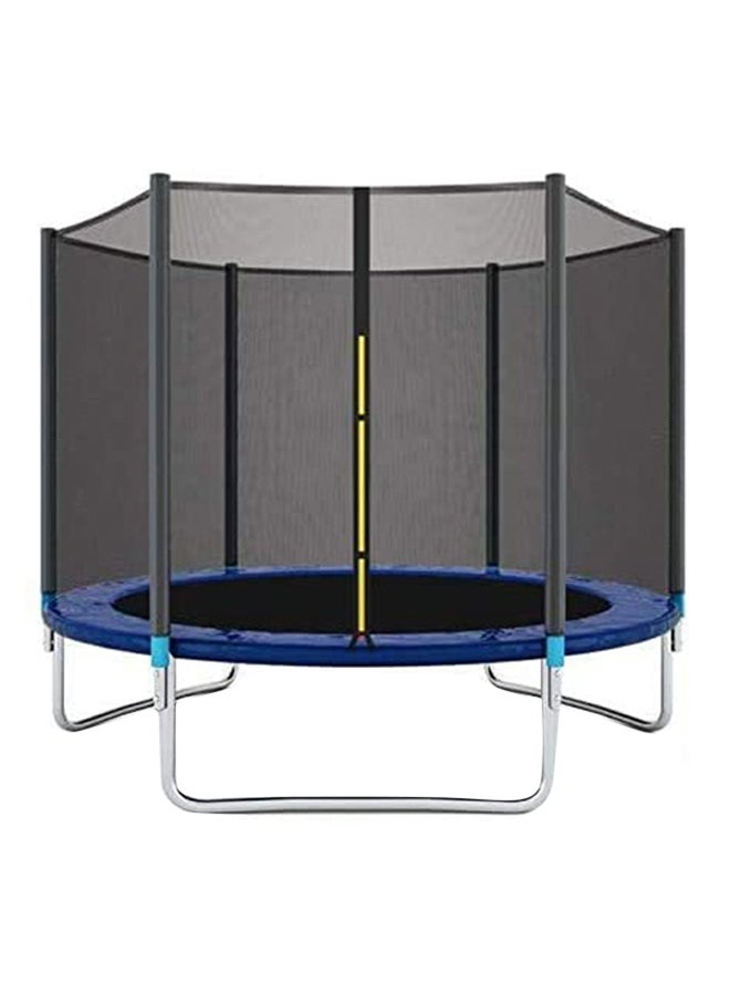 جساي تويز ترامبولين للعب في الهواء الطلق بطول 6 أقدام مع شبكة أمان 183x183x200سم - Image 1