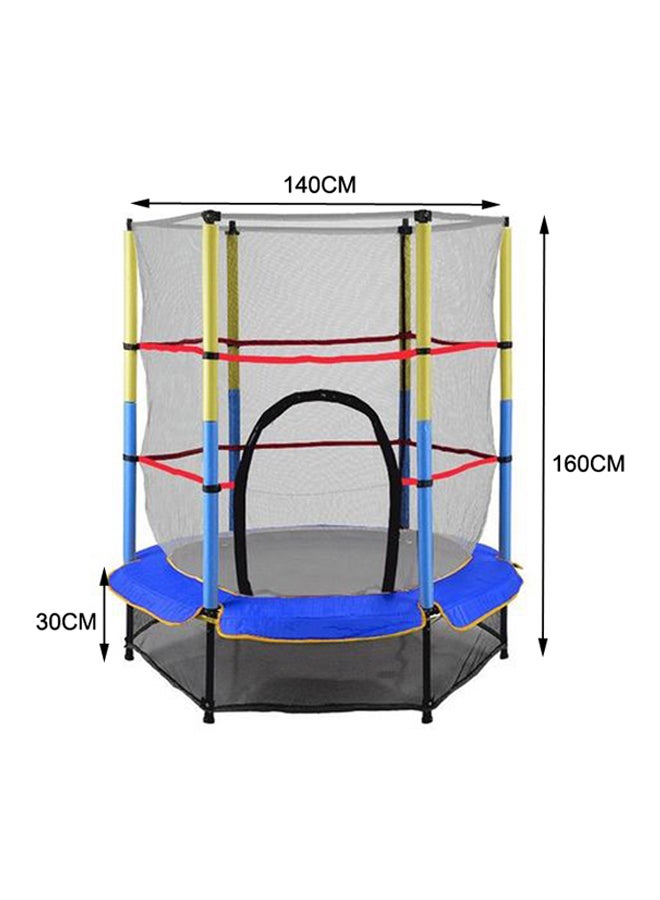 JSAITOYS 5.5feet Indoor Mini Trampoline 140X140X160cm  - Image 4