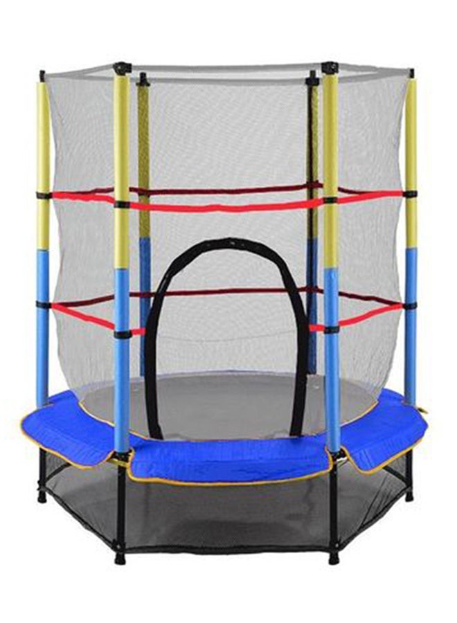 JSAITOYS 5.5feet Indoor Mini Trampoline 140X140X160cm  - Image 1