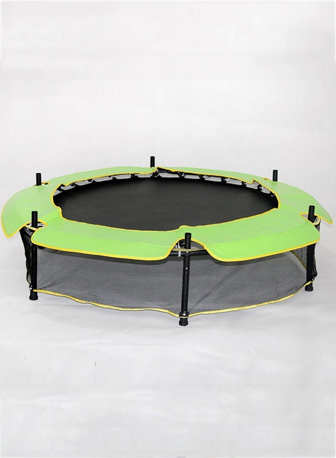 JSAITOYS 5.5feet Indoor Trampoline With Safety Net 140X140X160cm  - Image 3
